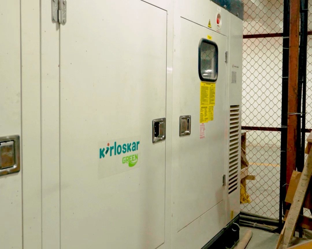 Backup generator at Prasiddhi Towers